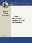 How to Teach Students to Listen and Read Well